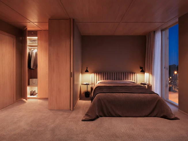 Gimle 308 Harmoni soverom kveld