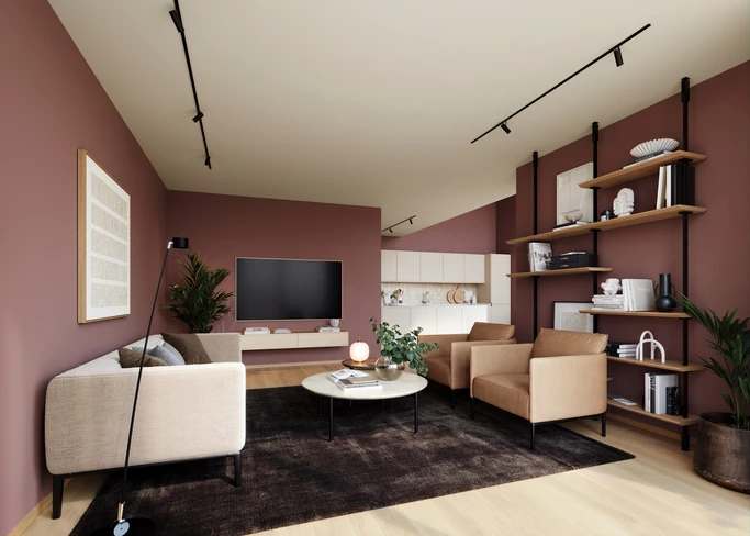 Gimlevang Boligutvikling Harmoni living room C1 final 1