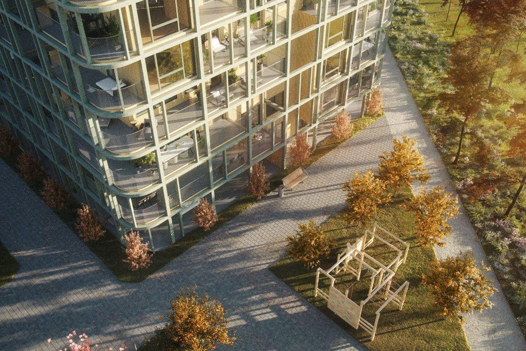 Ski Tårn av A-lab Arkitekter – grønne rammer