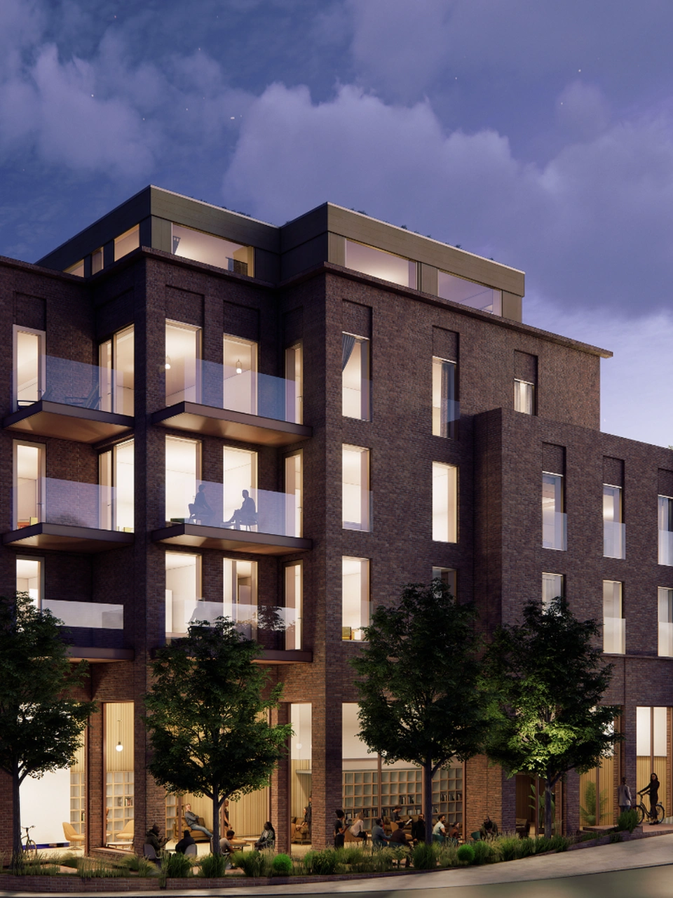 Rekkehus og leiligheter på Lund